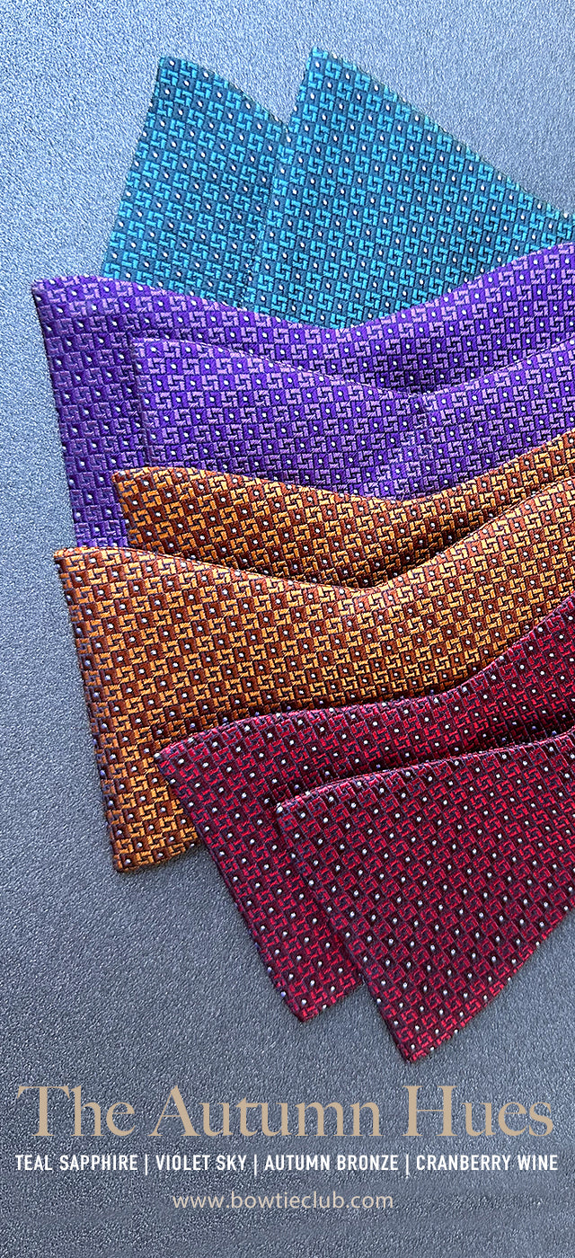 Autumn Bronze Bow Tie