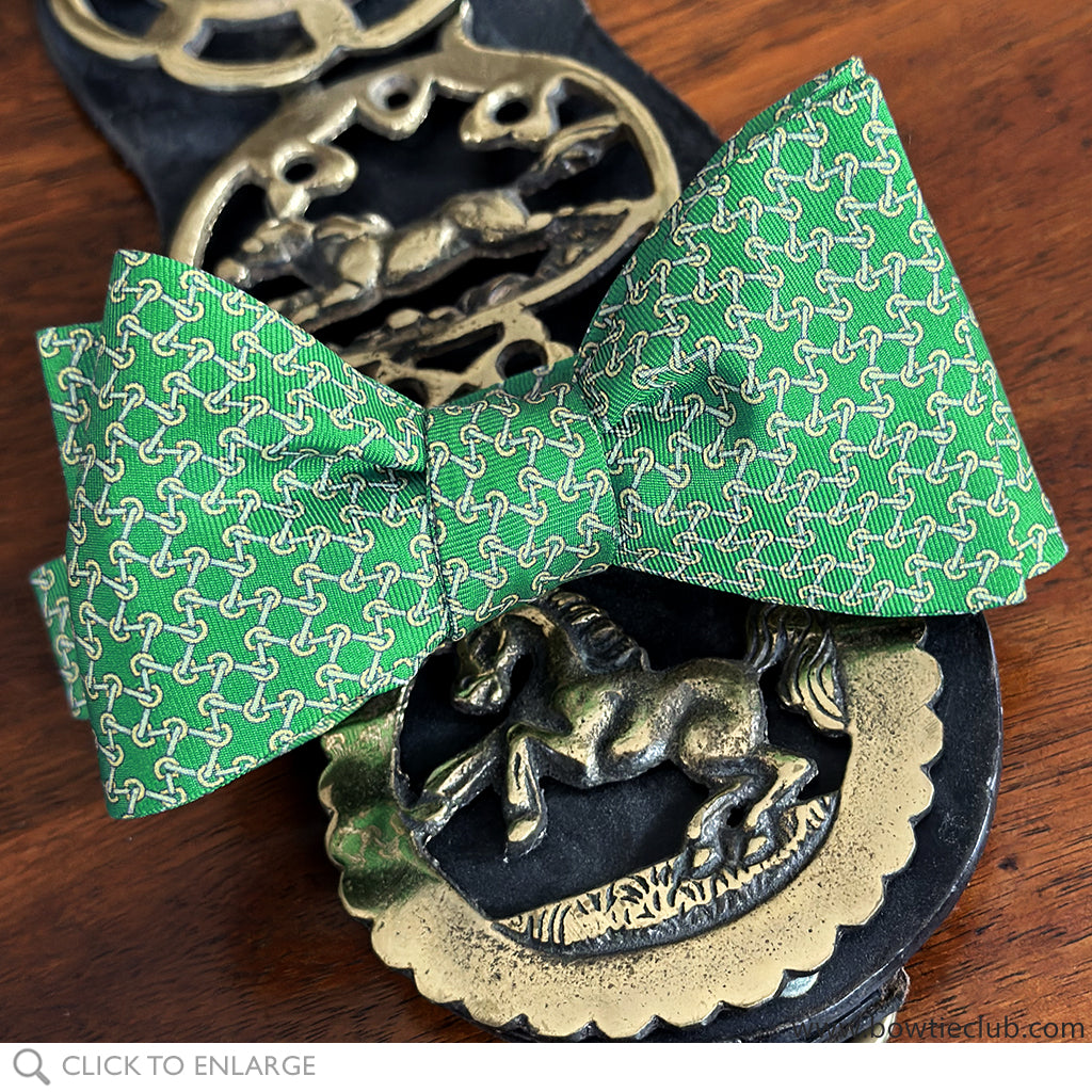 Trifecta Green Bow Tie