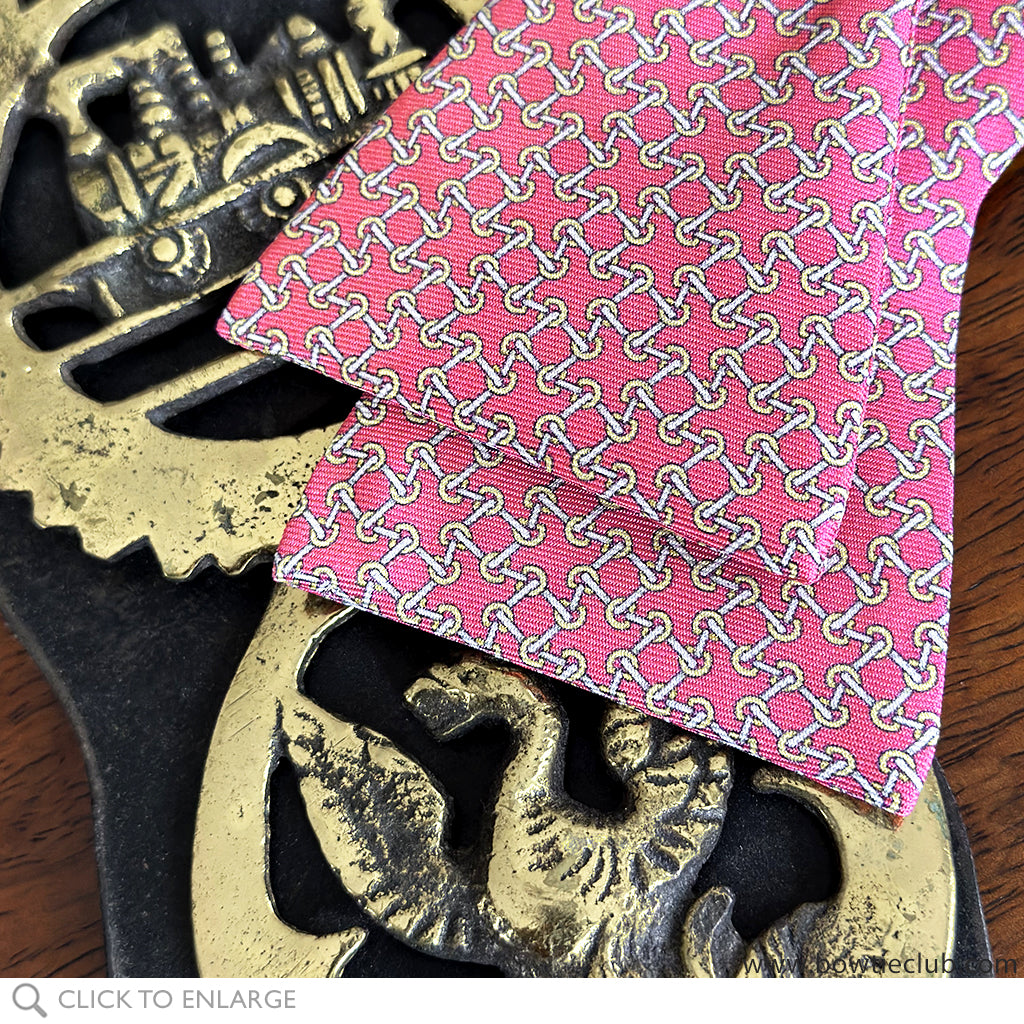 Trifecta Pink Bow Tie