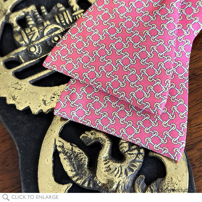 Trifecta Pink Bow Tie