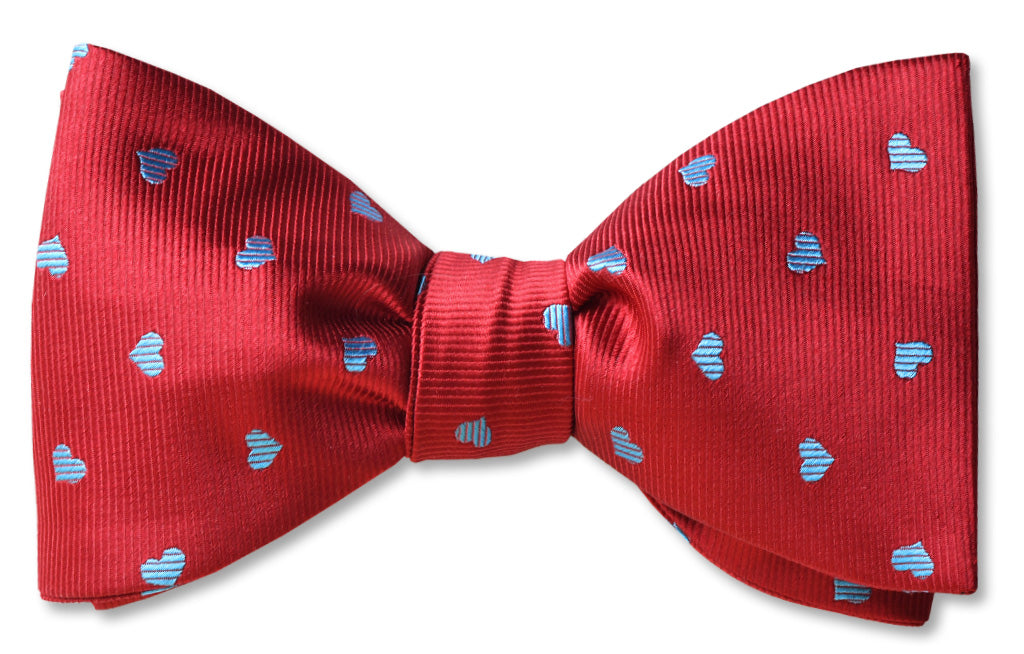 Valentine Red Bow Tie