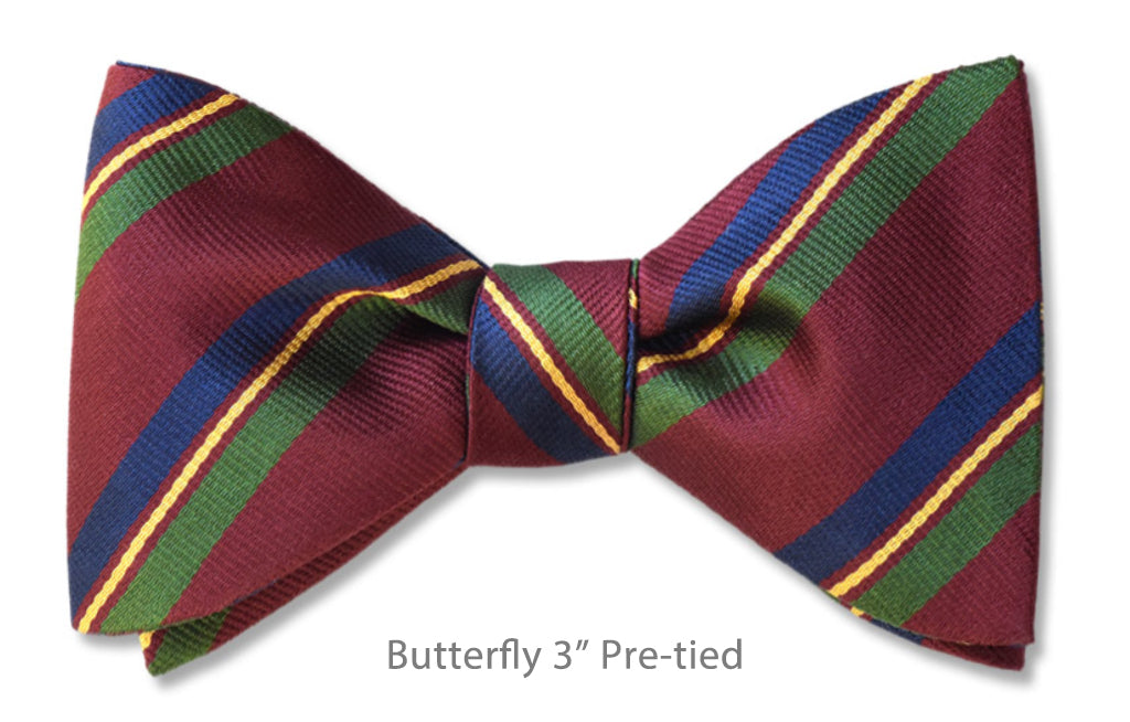 Whitby 3" Butterfly Pre-tied