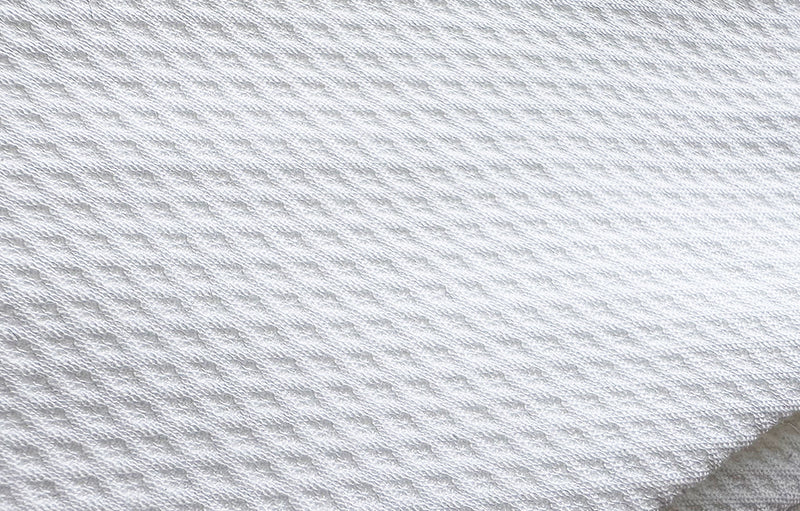 White Pique Cotton Bow Tie