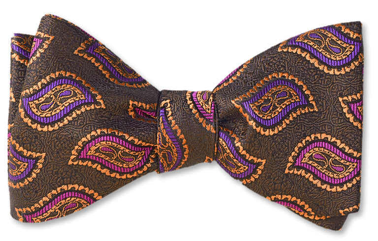 Formal Wear For Boys Retreez Pre-tied Boy's Tie - Preppy Stripe Pattern Microfiber Adjustable Neck Strap
