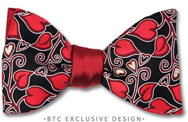 Aphrodite Hearts Bow Tie | American Made