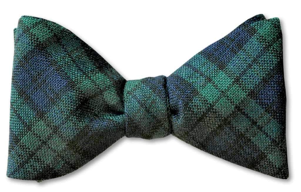 Black Watch Wool Pre-tied