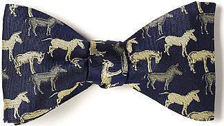 Democratic donkey bow tie