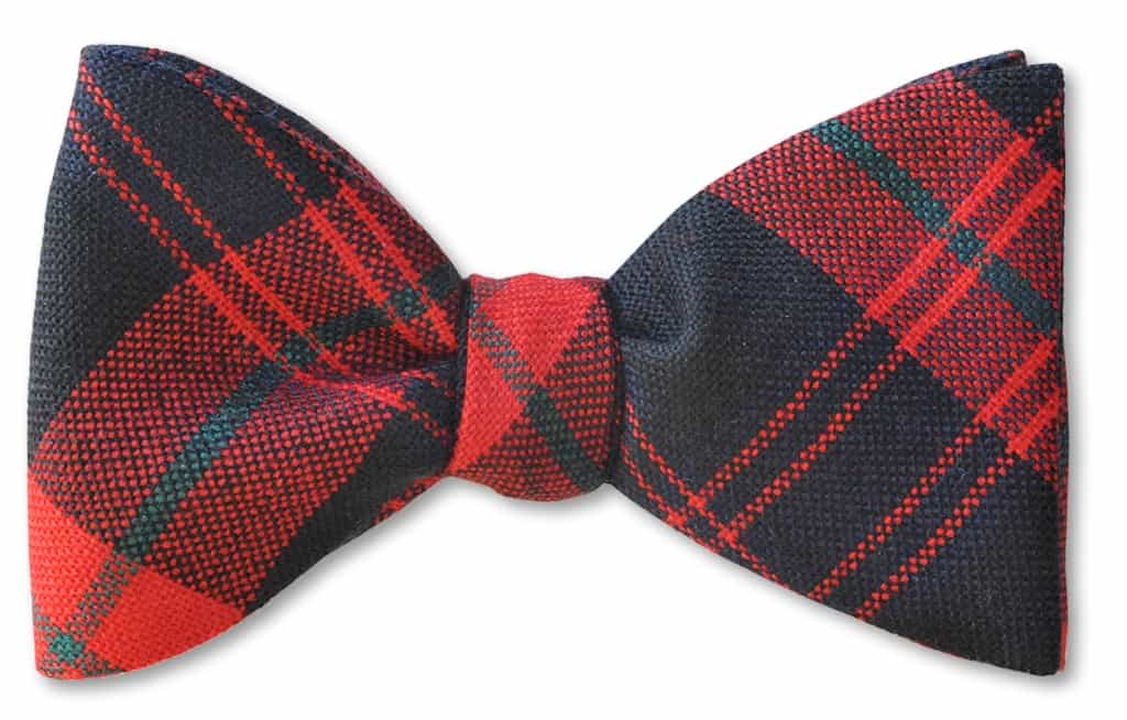 Brown Modern Wool Tartan