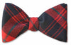 Brown Modern Wool Pre-tied