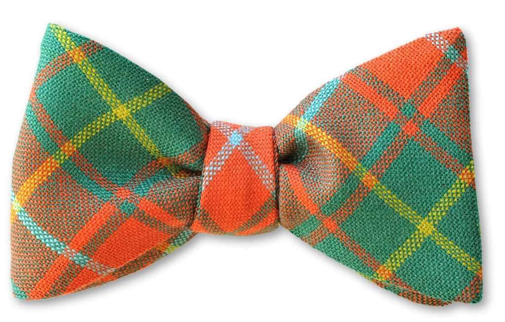 Burnett Ancient Wool Tartan Pre-tied