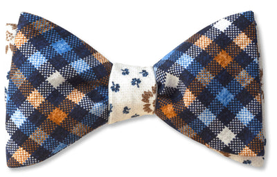 Buscot Cotton Reversible Bow Tie
