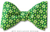 Cashel St Patrick's Day Irish Green Clover Bow Tie