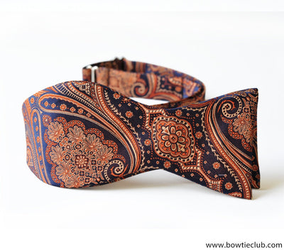 Self tie Woven bow tie called Charlemagne