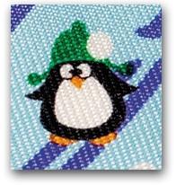 bow ties christmas penguin