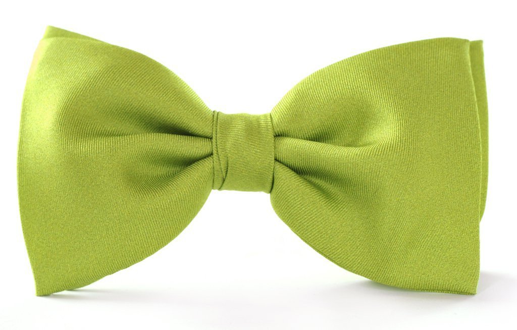 Green Clip-on Bow Ties