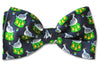 Christmas Partridge Pear Tree Clip-on Bow Tie