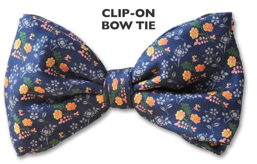 Clip On Bow Tie 123