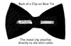 Clip-on Bow Ties American Made