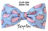 Sandra Boynton When Pigs Fly Clip-on Bow Ties