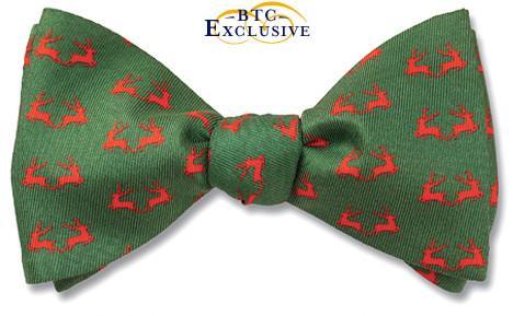 bow ties christmas reindeer holiday