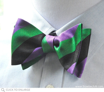 Dartmouth bow tie on shirt