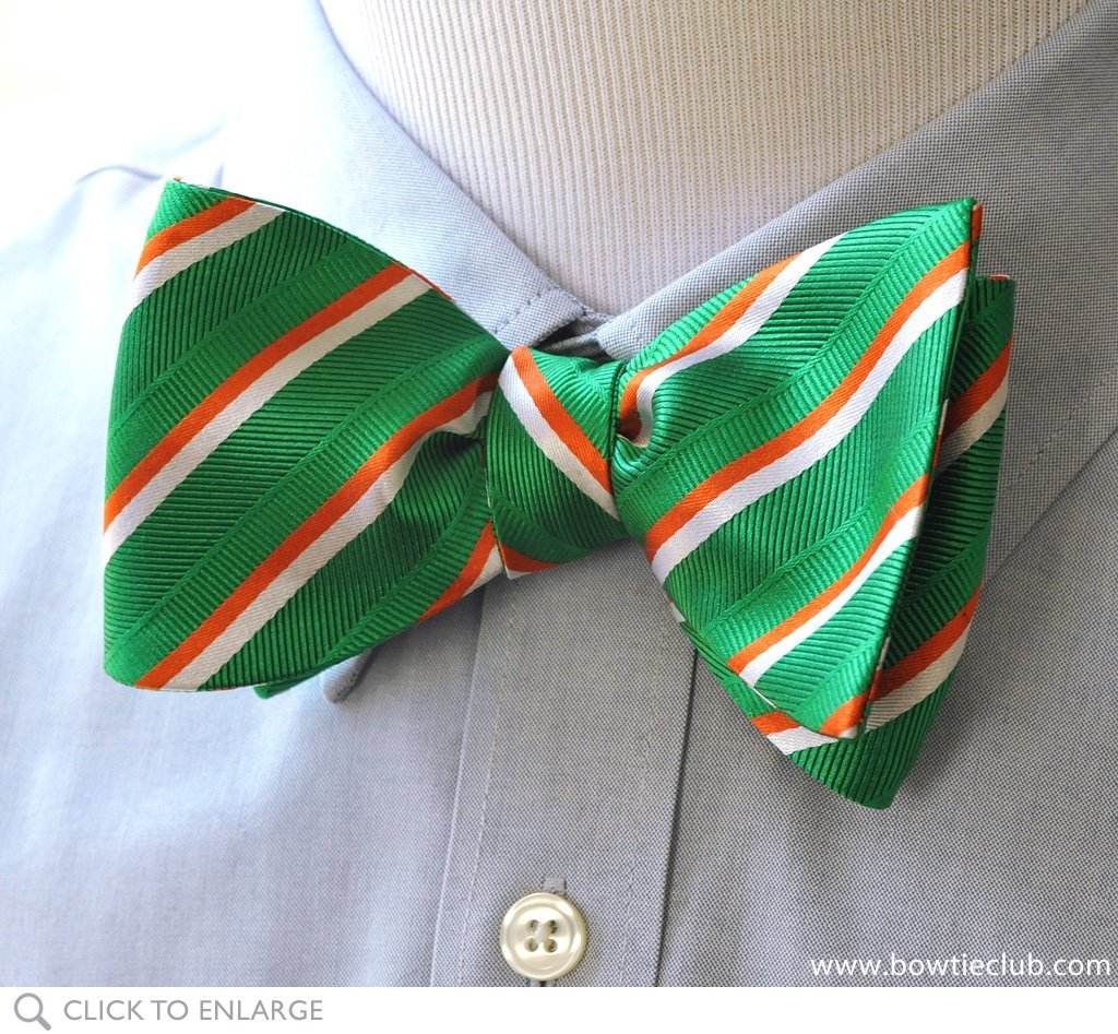 emerald green bow tie on shirt
