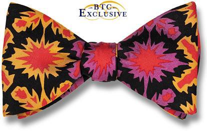 Eureka silk bow tie