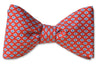 Italian Silk Red Power Bow Tie