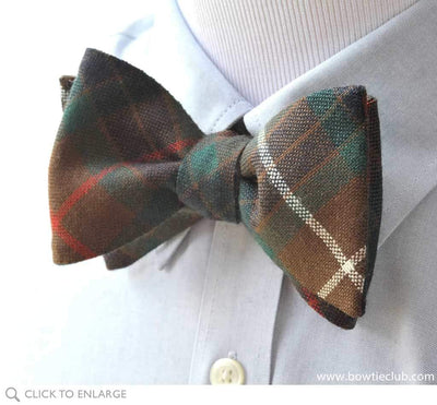 Fraser Hunting Wool Bow Tie
