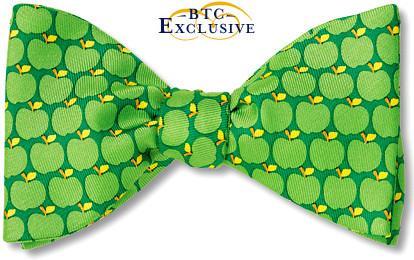 bow ties apples granny smith green american made