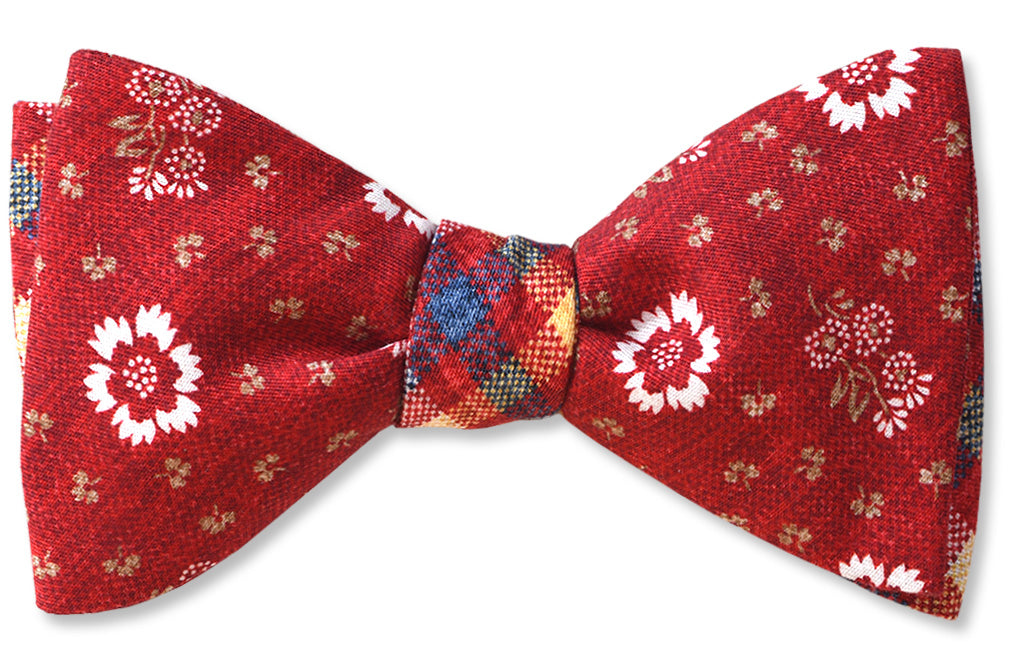 Hathaway Cotton Reversible Bow Tie