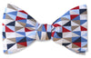 Helsinki Geometric Modern Design Bow Tie