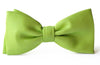 Bow Ties Kids Boys Apple Green Silk Clip-on Wedding