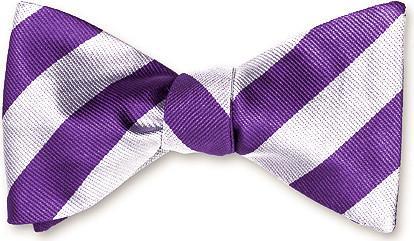 Stripes Pre-tied Bow Ties