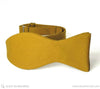 Mustard Yellow Wool Bow Tie