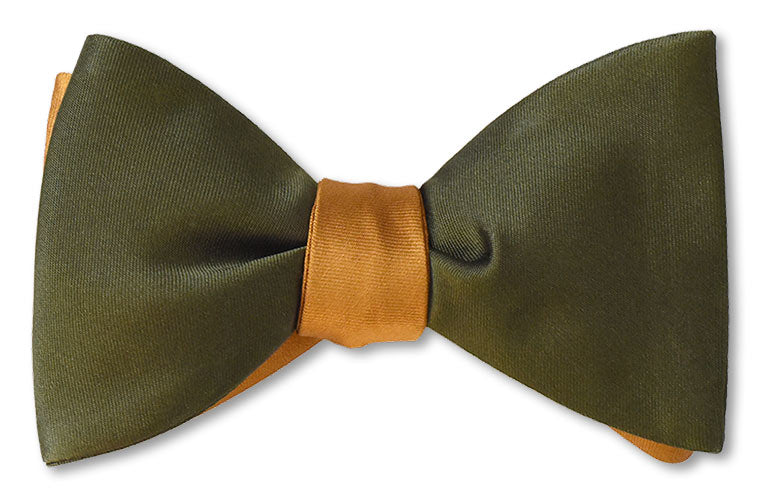 Ochre/Army Satin Reversible