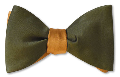 Ochre/Army Satin Reversible