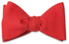 Red Wool Bow Tie
