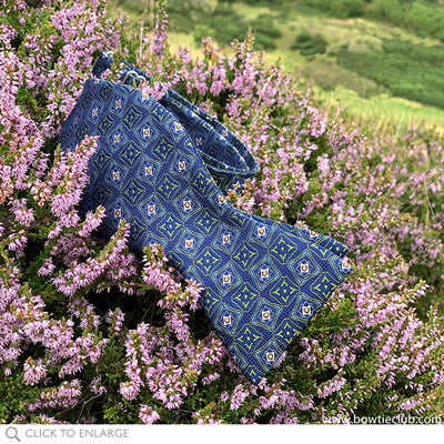 Rio Grande james bond 007 type bow tie in heather
