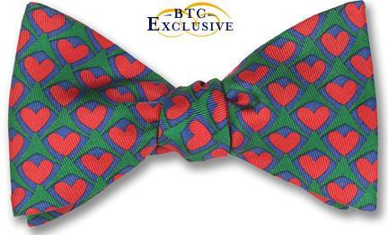 bow ties hearts valentine's day gift love