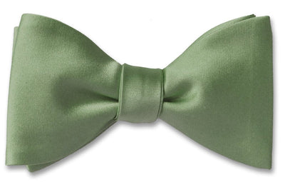 Sage Satin Pre-tied