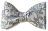 Silver Bells Bow Tie