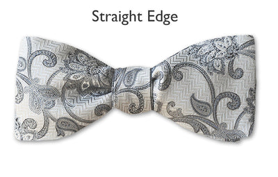 Silver Bells Bow Tie