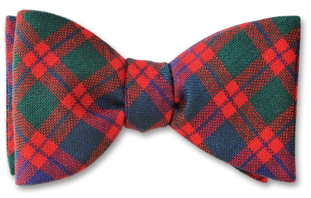 Skene Tartan Bow Tie pre-tied