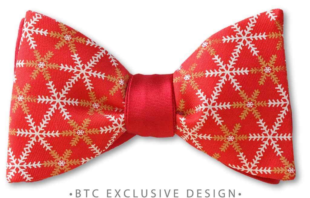 Snowflake II Bow Tie