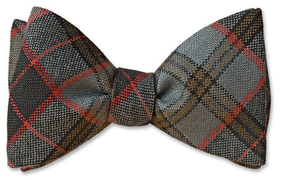 Stewart Old Weathered Wool Tartan Bow Ties