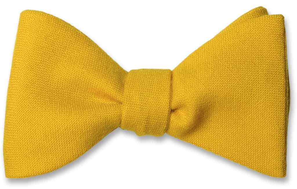 Yellow Wool Pre-tied