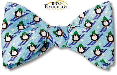 penguin christmas bow tie